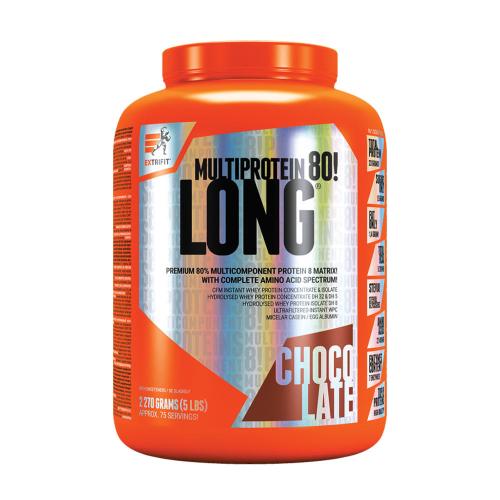 Extrifit Long 80 Multiprotein (2270 g, Chocolat)