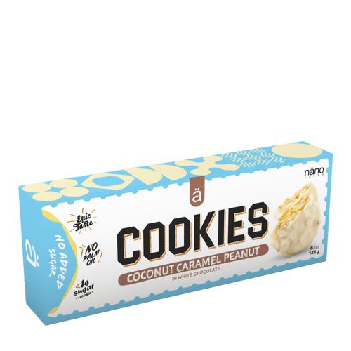 Nanosupps COOKIES - Protein Cookies (128 g, Noix de Coco Caramel Noisettes)