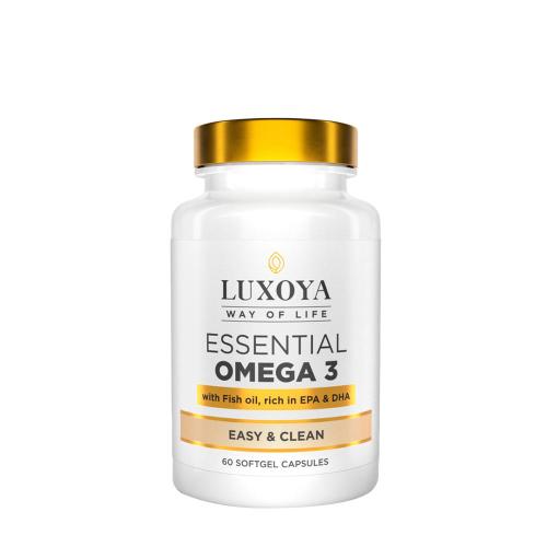 Luxoya Essential Omega-3 - Easy and Clean (60 Softgels)