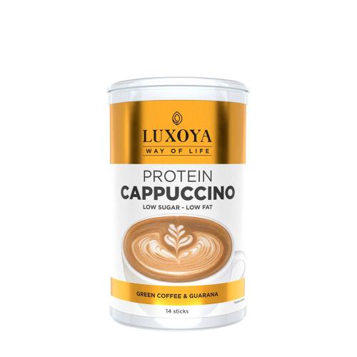 Luxoya Protein Cappuccino - Guarana & Green Coffee (14 x 15 g, Green Coffee & Guarana)