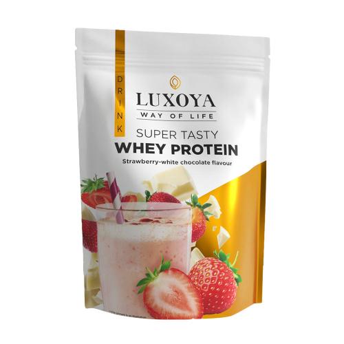 Luxoya Whey Protein - Premium Protein Drink - DOY (450 g, Strawberry White Chocolate)