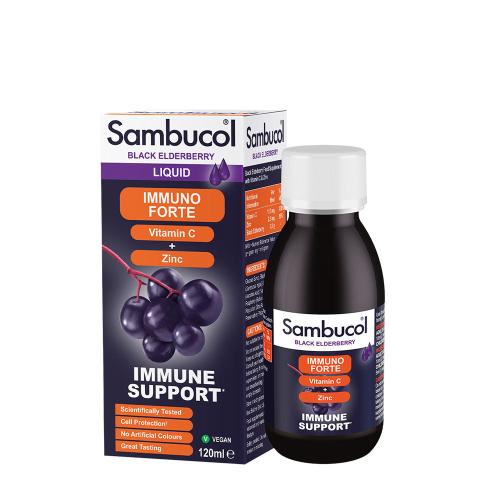 Sambucol Immuno Forte Liquid (120 ml, Sureau noir)