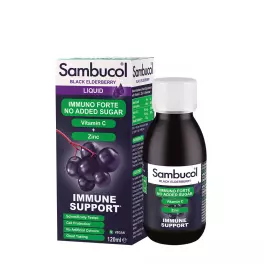   Sambucol Immuno Forte No Added Sugar Liquid (120 ml, Sureau noir)