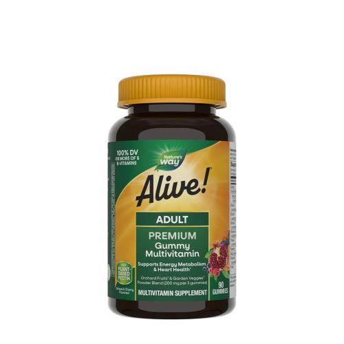 Nature's Way Alive!® Premium Adult Multivitamin Gummies (90 Gélatine en bonbon)