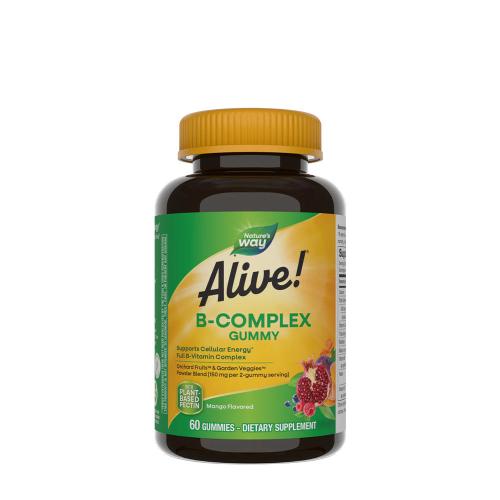 Nature's Way Alive!® B-Complex Gummies (60 Gélatine en bonbon)