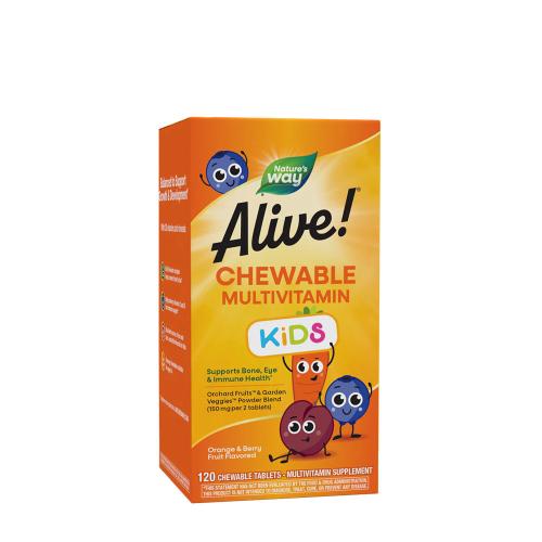 Nature's Way Alive!® Kids Chewable Multivitamin (120 Comprimé à mâcher)