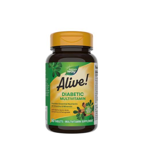 Nature's Way Alive!® Diabetic Multivitamin (60 Comprimé)