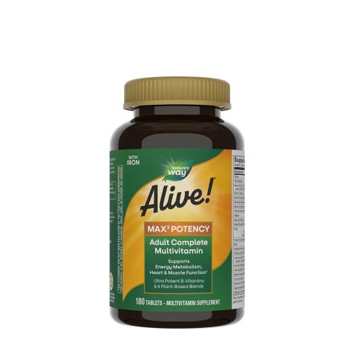 Nature's Way Alive!® Max3 Potency Multivitamin (180 Comprimé)