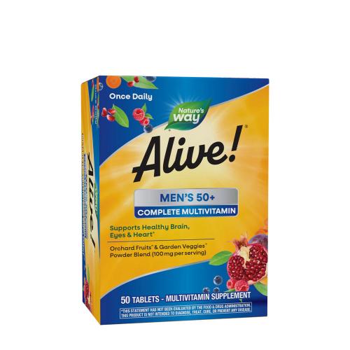 Nature's Way Alive!® Men's 50+ Complete Multivitamin (50 Comprimé)