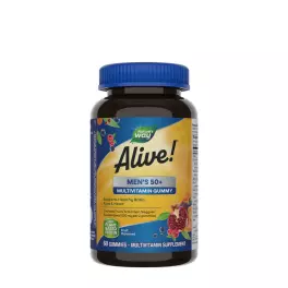   Nature's Way Alive!® Men’s 50+ Gummy Multivitamin (60 Gélatine en bonbon)