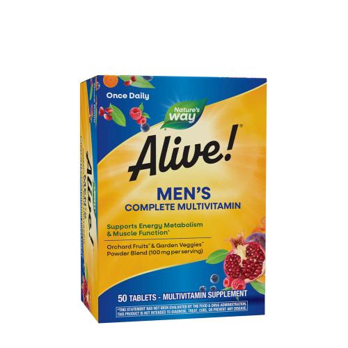 Nature's Way Alive!® Men’s Complete Multivitamin (130 Comprimé)