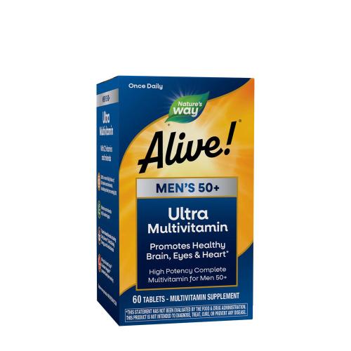 Nature's Way Alive!® Men's 50+ Ultra Multivitamin (60 Comprimé)