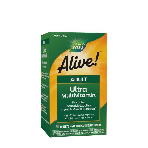 Nature's Way Alive!® Adult Ultra Multivitamin (60 Comprimé)