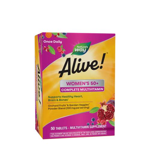 Nature's Way Alive!® Women’s 50+ Complete Multivitamin (50 Comprimé)