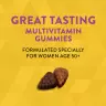 Nature's Way Alive!® Women's 50+ Gummy Multivitamin (150 Gélatine en bonbon, Mélange de Fruits des Bois)