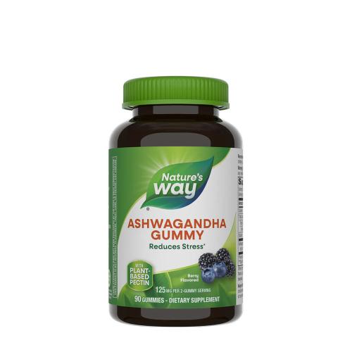 Nature's Way Ashwagandha Gummies (90 Gélatine en bonbon, Baie)