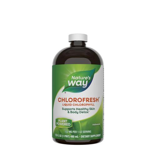 Nature's Way Chlorofresh® Liquid Chlorophyll (480 ml, Sans Arôme)