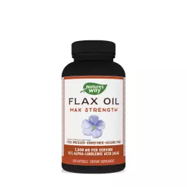 Nature's Way Flax Oil Max Strength (200 Capsule molle)