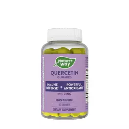  Nature's Way Quercetin Gummies with Zinc (60 Gélatine en bonbon, Citron)