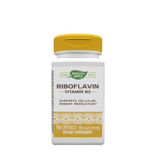 Nature's Way Riboflavin Vitamin B2 (100 Capsule)