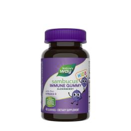   Nature's Way Sambucus Kids Immune Gummies (60 Gélatine en bonbon)