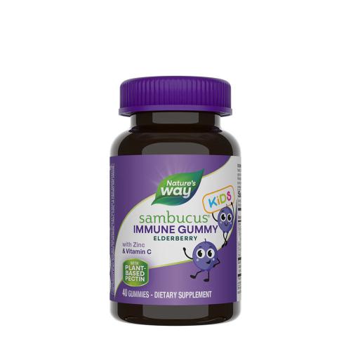 Nature's Way Sambucus Kids Immune Gummies (60 Gélatine en bonbon)