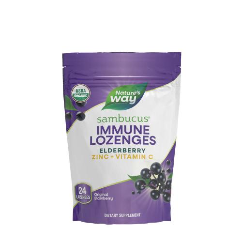 Nature's Way Sambucus Immune Organic Lozenge (24 Comprimé à sucer)