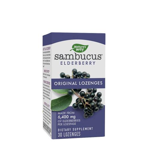 Nature's Way Sambucus Original Lozenges (30 Comprimé à sucer, Sureau)