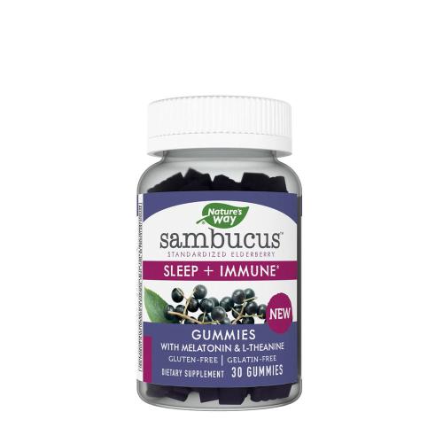 Nature's Way Sambucus Sleep + Immune Gummies (30 Gélatine en bonbon)