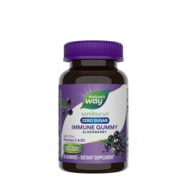   Nature's Way Sambucus Zero Sugar Immune Gummy (50 Gélatine en bonbon)