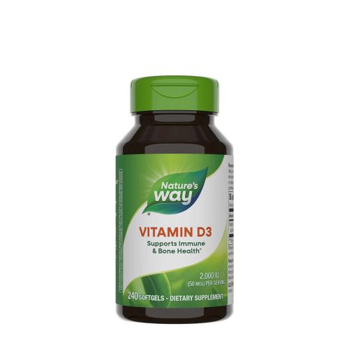 Nature's Way Vitamin D3 (240 Capsule molle)