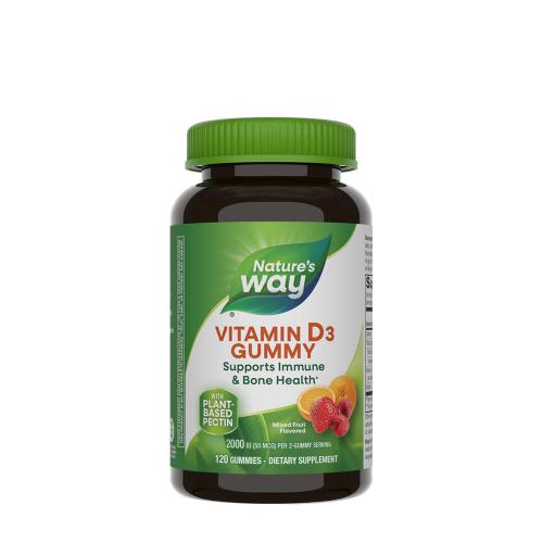 Nature's Way Vitamin D3 Gummies (120 Gélatine en bonbon)