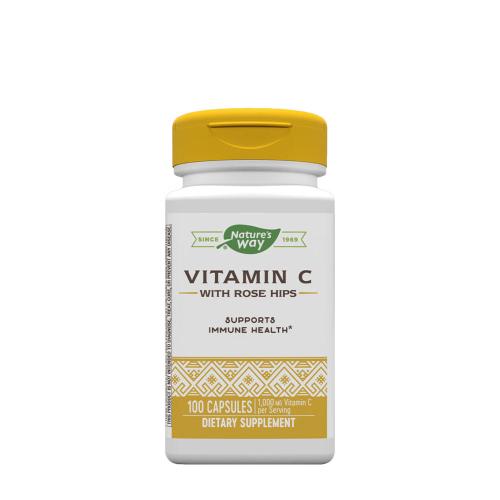 Nature's Way Vitamin C with Rose Hips (100 Capsule)