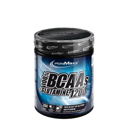 Ironmaxx BCAA's + Glutamine 1200 (260 Capsule)