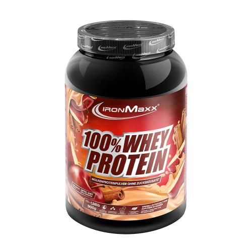 Ironmaxx 100% Whey Protein (900 g, Pomme Cannelle)