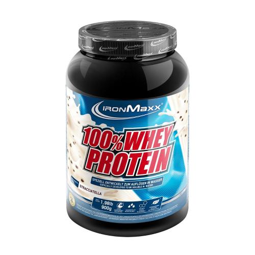 Ironmaxx 100% Whey Protein (900 g, Stracciatella)