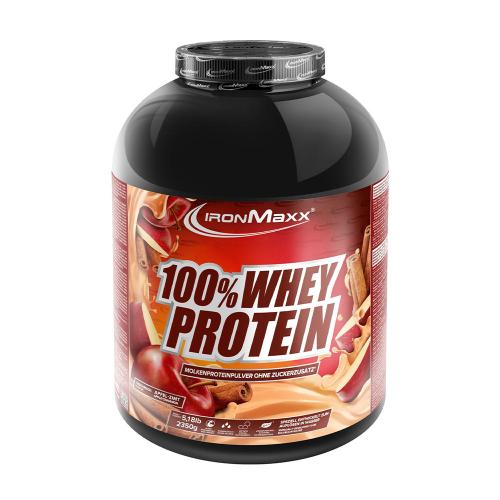 Ironmaxx 100% Whey Protein (2350 g, Pomme Cannelle)