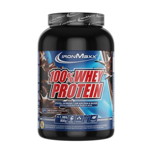 Ironmaxx 100% Whey Protein (2350 g, Chocolat Noir)