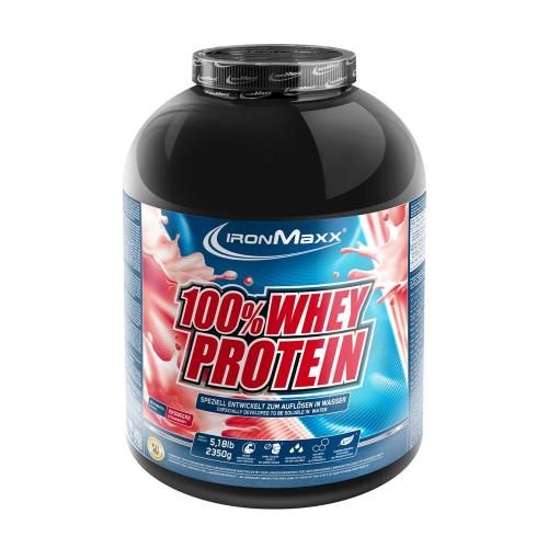 Ironmaxx 100% Whey Protein (2350 g, Fraise)