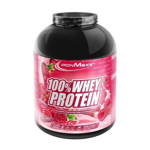 Ironmaxx 100% Whey Protein (2350 g, Framboise)