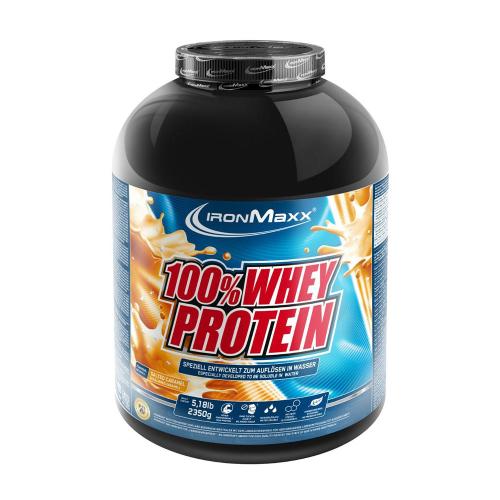 Ironmaxx 100% Whey Protein (2350 g, Caramel Salé)