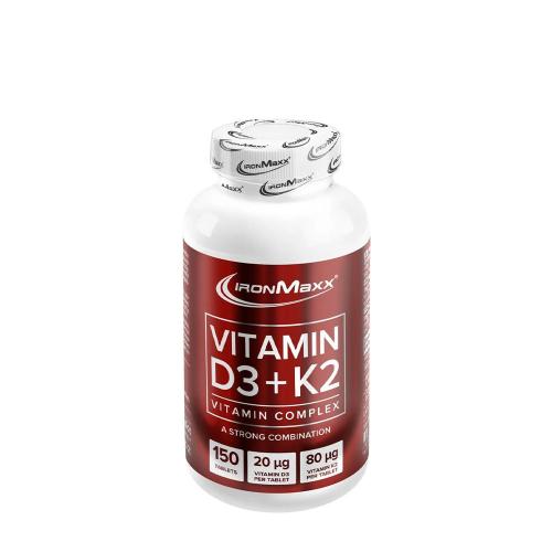 Ironmaxx Vitamin D3 + K2 (150 Comprimé)