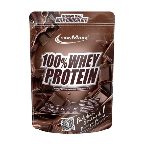 Ironmaxx 100% Whey Protein (500 g, Chocolat au Lait)