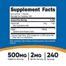 Nutricost GABA + B6 500 mg (240 Capsule)