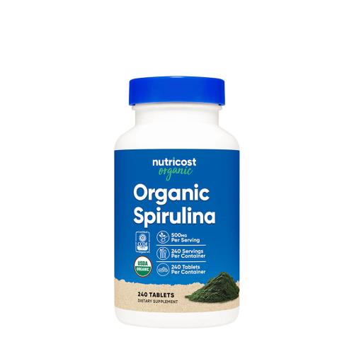 Nutricost Organic Spirulina  (240 Comprimé)