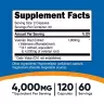 Nutricost Valerian Root 4,000 mg (120 Capsule)