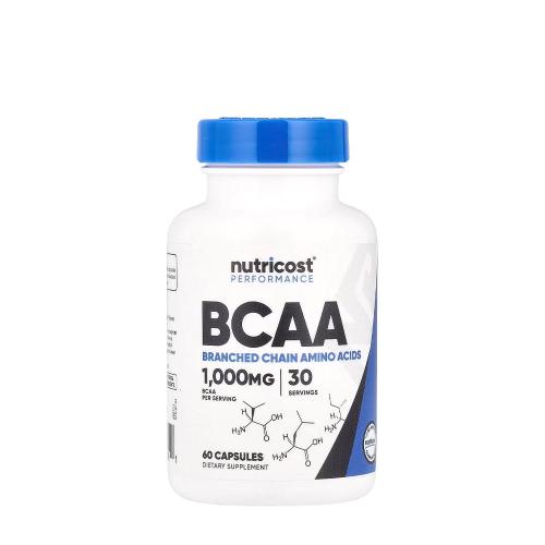 Nutricost BCAA (60 Capsule)