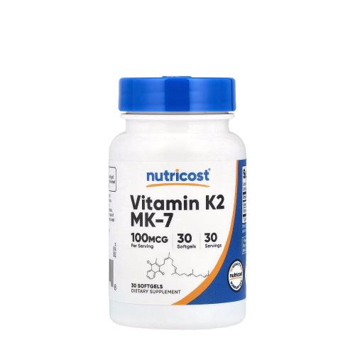 Nutricost Vitamin K2 MK-7  (30 Capsule molle)