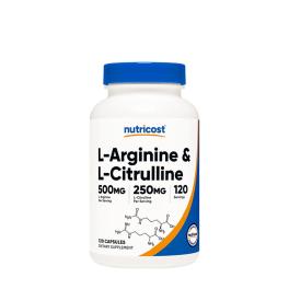  Nutricost L-Arginine L-Citrulline Complex Capsules (120 Capsule)