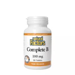 Natural Factors Complete B Time Release (90 Comprimé)
